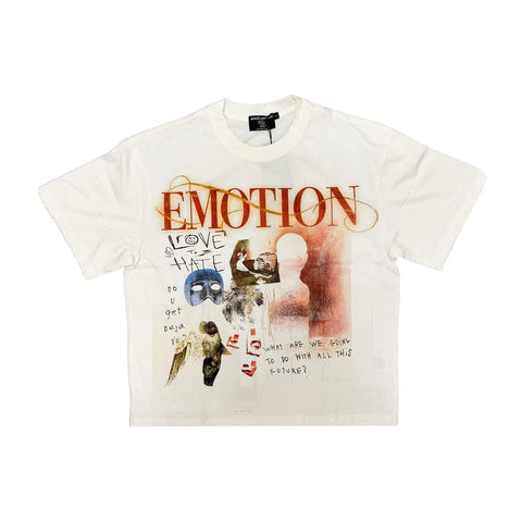 Mixed Emotion Deja Vu White Tee