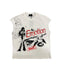 Mixed Emotion Starboy White Sleeveless Tee