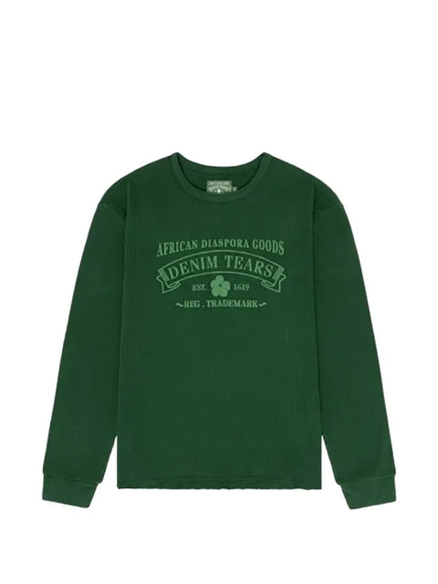 Denim Tears ADG Green L/S Tee
