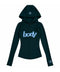 Body by Raven Basics 2.0 Emerald/Teal Zip Up