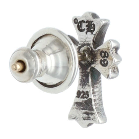 Chrome Hearts Baby Fat Stud Silver Earring