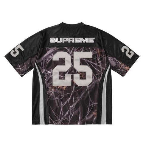 Supreme Breast Cancer Awareness Black Football Jersey