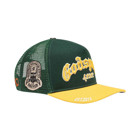 Godspeed GS Forever Green/Yellow Trucker
