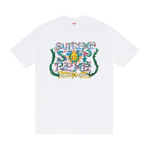 Supreme Crest White Tee