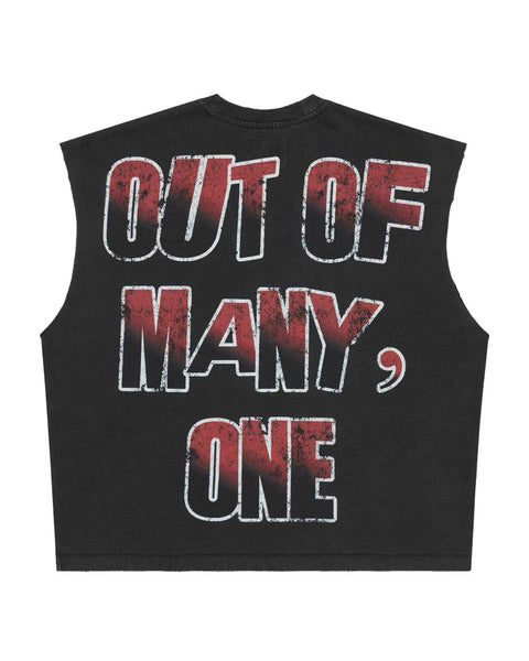 Godspeed Fate's Doorstep Black Sleeveless Tee