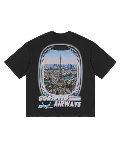 Godspeed GS Air Paris Black Pocket Tee