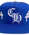 Chrome Hearts CH Blue/White Patch Baseball Hat