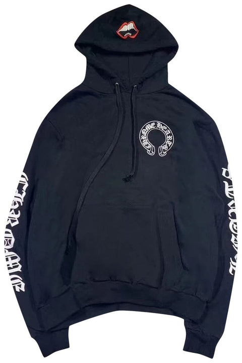 Chrome Hearts Matty Boy Chomper Horseshoe Black Hoodie