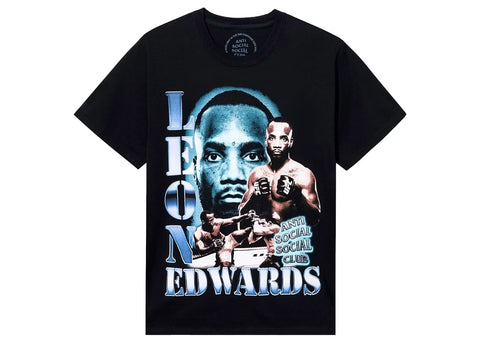 ASSC UFC Leon Edwards Black Tee