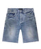 Purple P059 Ferrous Steel Jean Shorts
