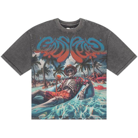 Godspeed Pool Party Grey Tee
