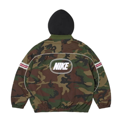 Supreme Nike Nylon Camo Zip Up Jacket