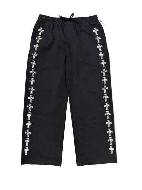 HMDD Holy Cross Black Sweatpants
