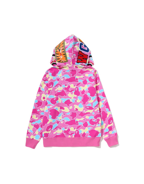 Bape Sta Camo Pink/Yellow/Blue Shark Full Zip