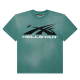 Hellstar Sport Logo Gel Green Tee