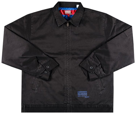 Supreme Junya Watanabe CDG Printed Black Work Jacket