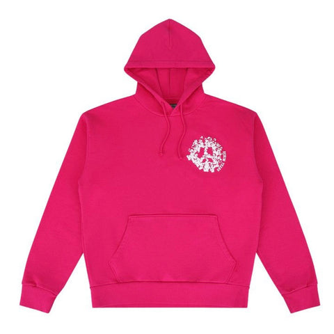 Denim Tears University Pink/White Hoodie