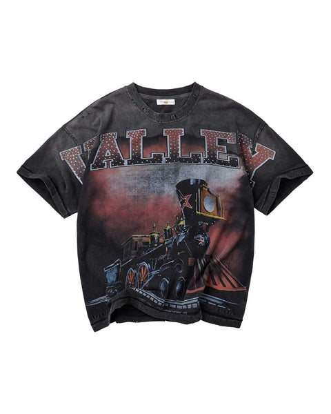 Vale A Train Black Tee