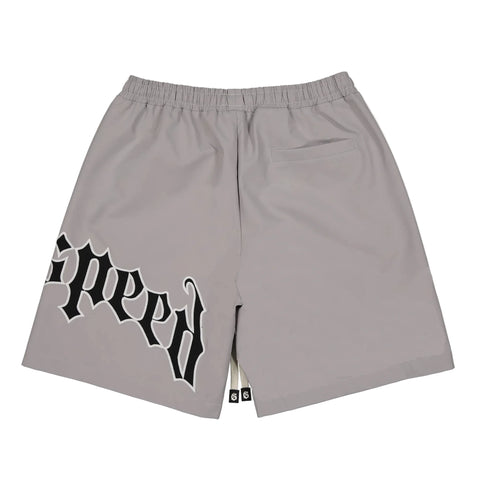 Godspeed OG Logo Grey Nylon Shorts