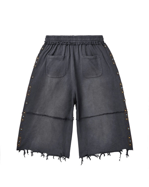 Vale Skittle Black Sweatshorts