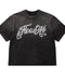 Floor 914 Logo Rhinestone Black Tee