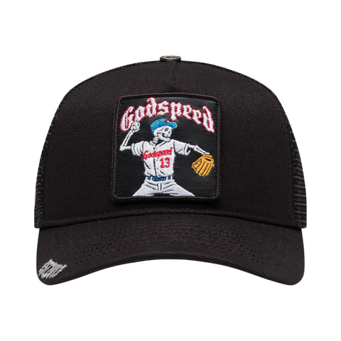 Godspeed Mood Trucker II Patches Black/Black Trucker