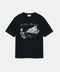 Rhude Montenegro Morada Vintage Black/White Tee