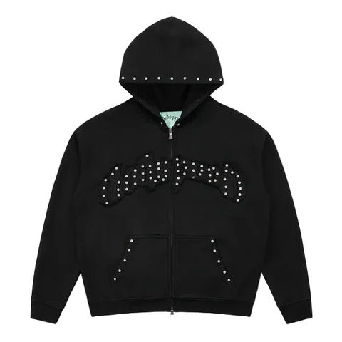 Godspeed Symmetric Studded VVS Black Zip Up