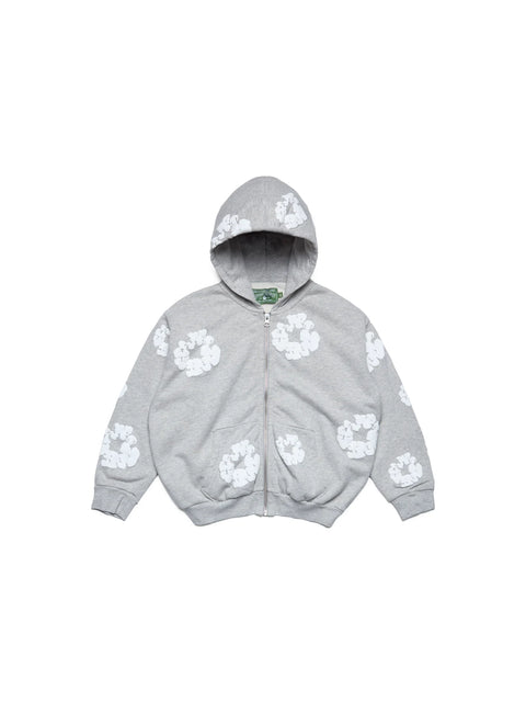 Denim Tears Kids Cotton Wreath Grey Zip Up