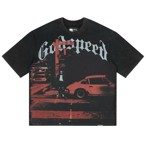Godspeed City Slicker Black Tee
