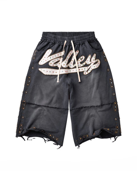Vale Skittle Black Sweatshorts