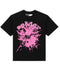 Sp5der Scattered OG Web V2 Black/Pink Tee