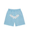 Sp5der OG Web Sky Blue Sweatshorts