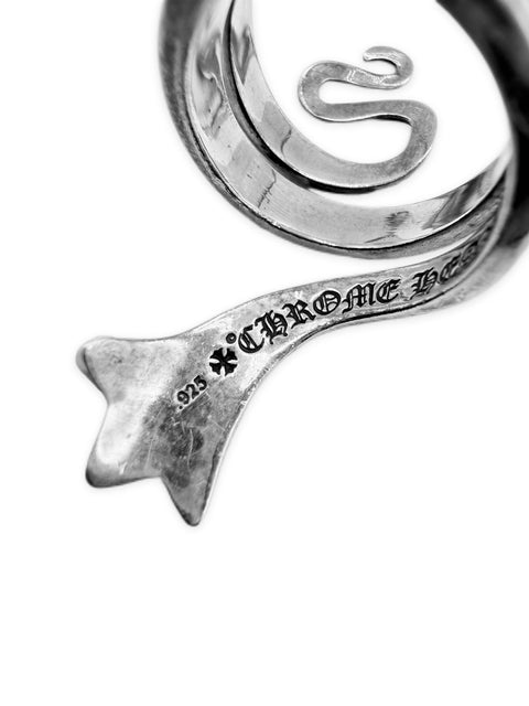 Chrome Hearts Snake Silver Ring