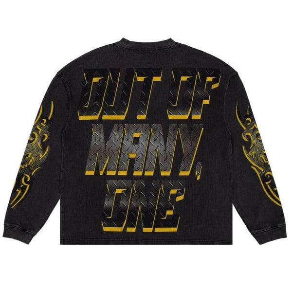 Godspeed Under Construction Black L/S Tee