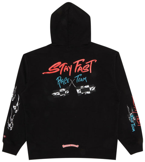 Chrome Hearts Stay Fast Black Hoodie