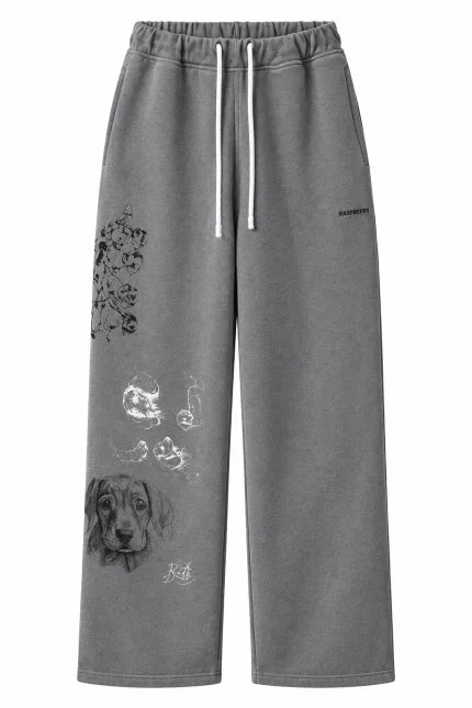GV Gallery Malik Wright Grey Sweatpants