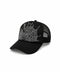 Sp5der Rhinestone Web Onyx Trucker
