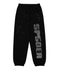 Sp5der Silk Rhinestone Black Sweatpants