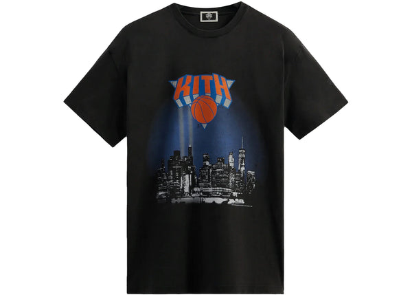 Kith Knicks Vintage Black Tee