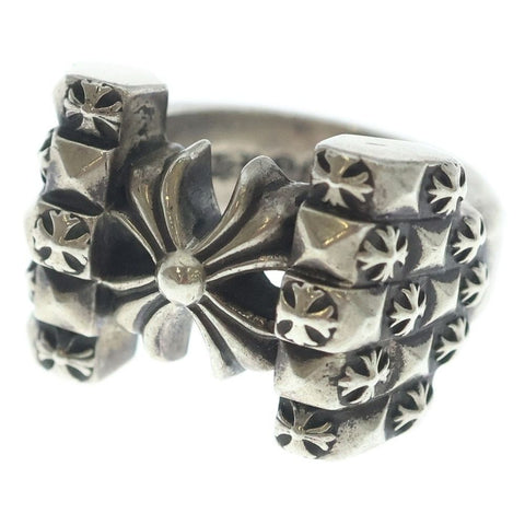 Chrome Hearts DECO Plus Cross Silver Ring