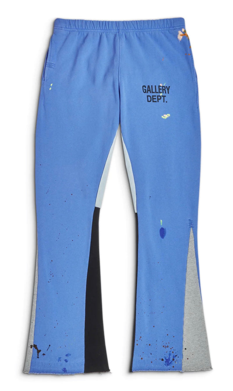 Gallery Dept. Blue Flare Sweatpants
