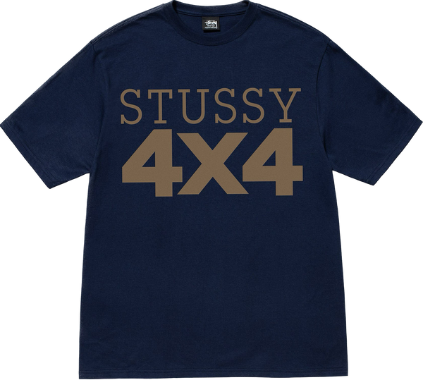 Stussy 4x4 Navy Tee