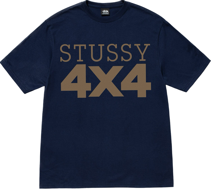 Stussy 4x4 Navy Tee