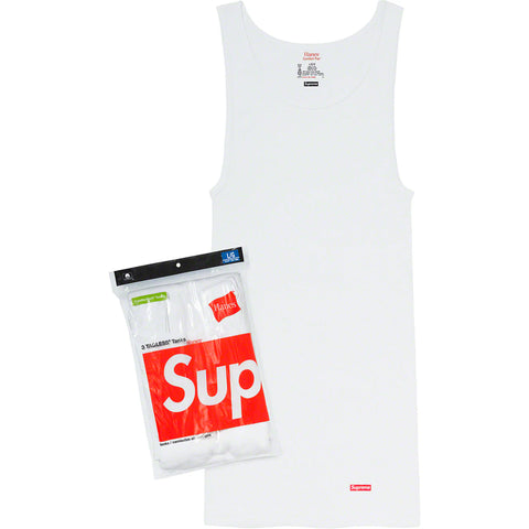 Supreme White Tank Top