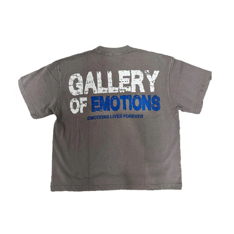 Mixed Emotion Gallery Grey Tee