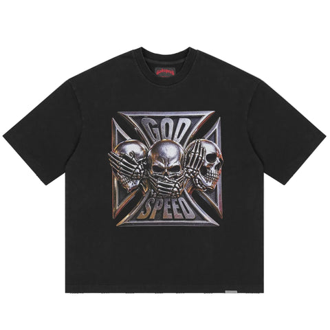 Godspeed Omerta Black Tee