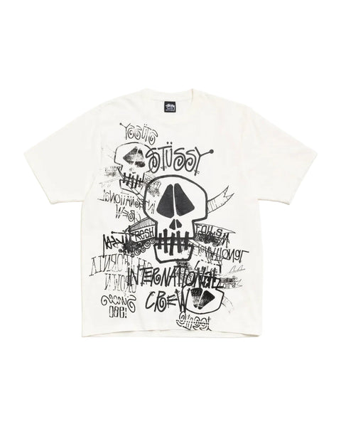 Stussy Skulls Natural Tee