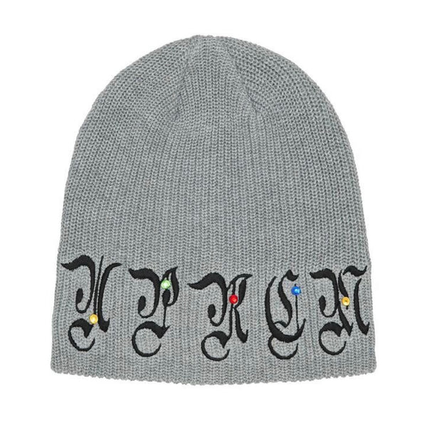 Supreme AOI Gems Grey Beanie
