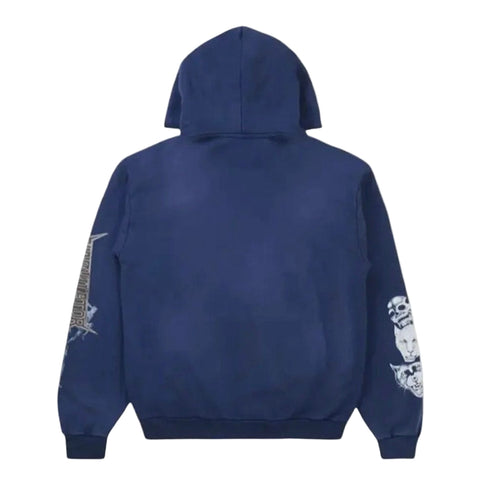 Travis Scott Circus Maximus MetLife Navy Hoodie
